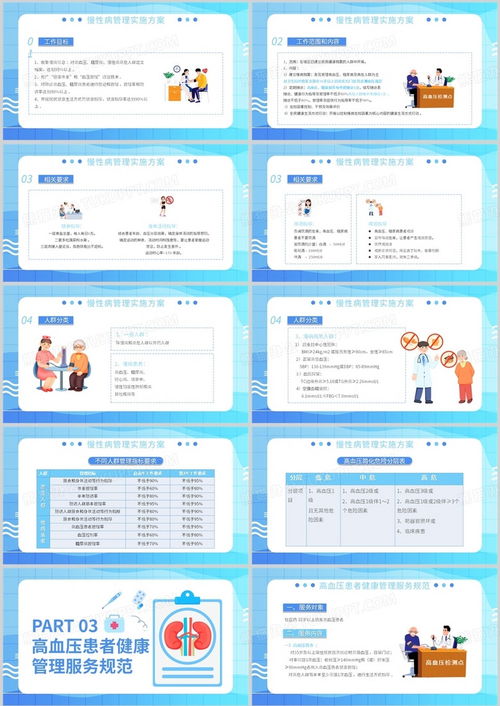慢病健康管理服务规范和实施方案ppt模板下载 熊猫办公